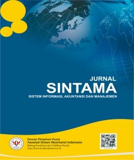 					View Vol. 4 No. 3 (2024): SINTAMA: Jurnal Sistem Informasi, Akuntansi dan Manajemen (Sept 2024)
				